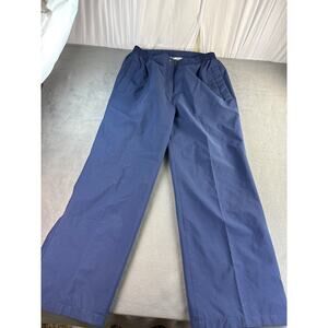 Tourney Gore-Tex Rain Pants Mens XL Blue‎ Golf Ankle Zip Waterproof Windproofa
